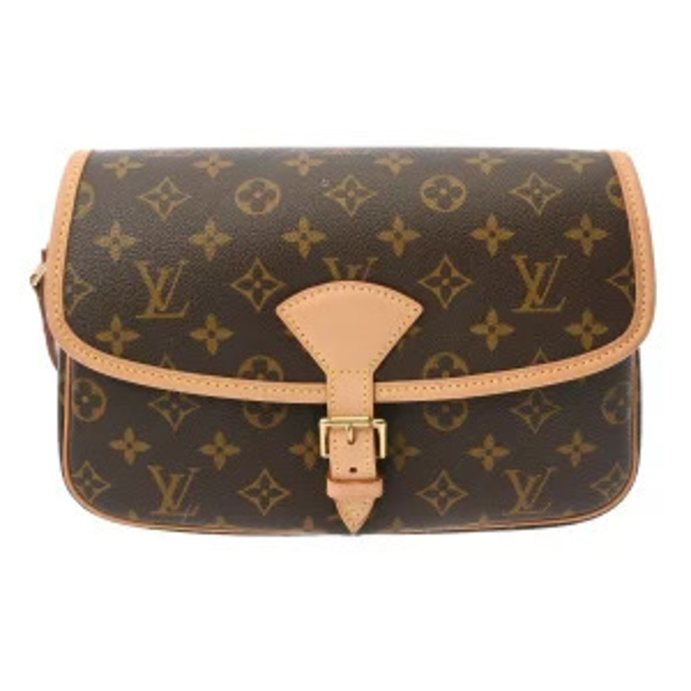 Louis Vuitton Monogram Sologne Brown Canvas Shoulder Bag